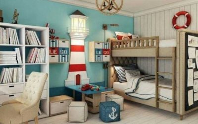 Детская комната в обязательном порядке должна быть оборудована вместительными шкафами для хранения различных предметов
