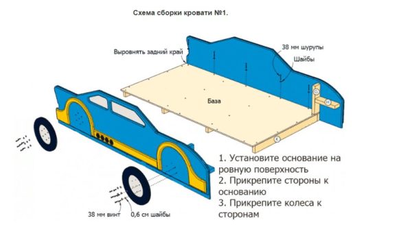 Схема сборки №1